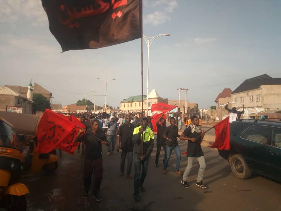  ashura processions in kano on Tues sept 10 2019, 11/1/1441